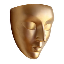 Load image into Gallery viewer, Gold Wall Face Planter - Calma Design