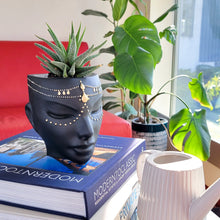 Load image into Gallery viewer, Tabletop & Wall Face Planter - Serena Design