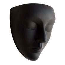 Load image into Gallery viewer, Black Wall Face Planter - Calma Design
