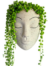 Load image into Gallery viewer, Vanilla Wall Face Planter - Tranquilo Design
